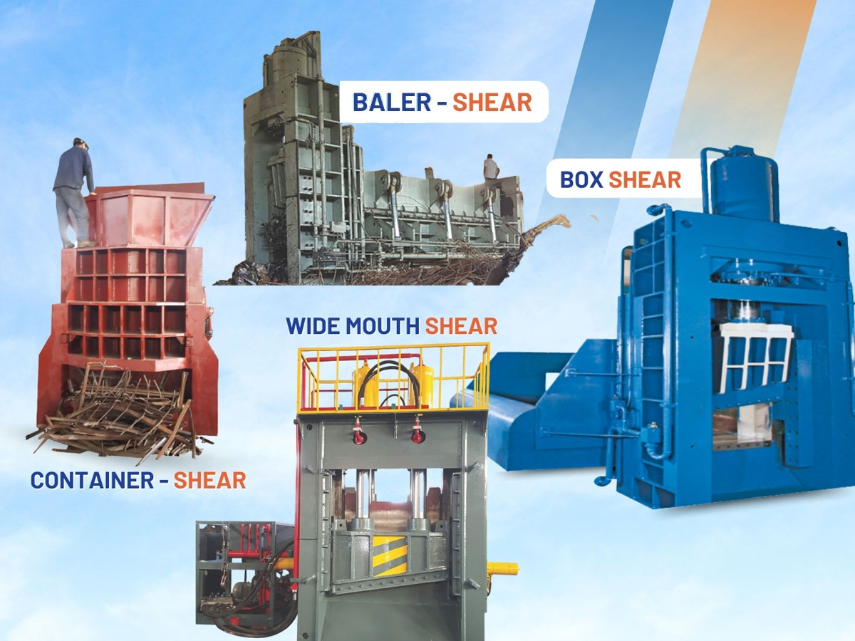 Scrap Shearing Machine