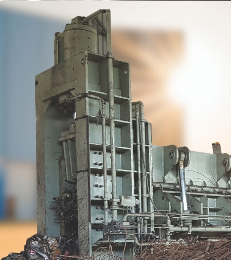 Scrap Shearing Machine
